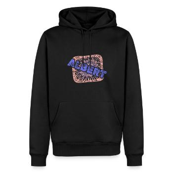 Arbeit Job Kollege Vorname Albert - Männer Premium Bio Hoodie - Schwarz - Vorne - Nico (187cm)