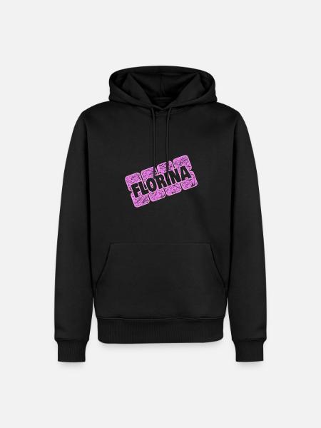 Ehefrau Florina - Männer Premium Bio Hoodie - Schwarz