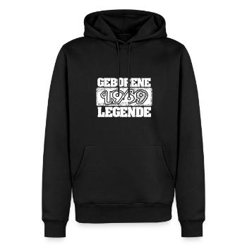 Geburtstag 1969 - Männer Premium Bio Hoodie - Schwarz - Vorne - Nico (187cm)
