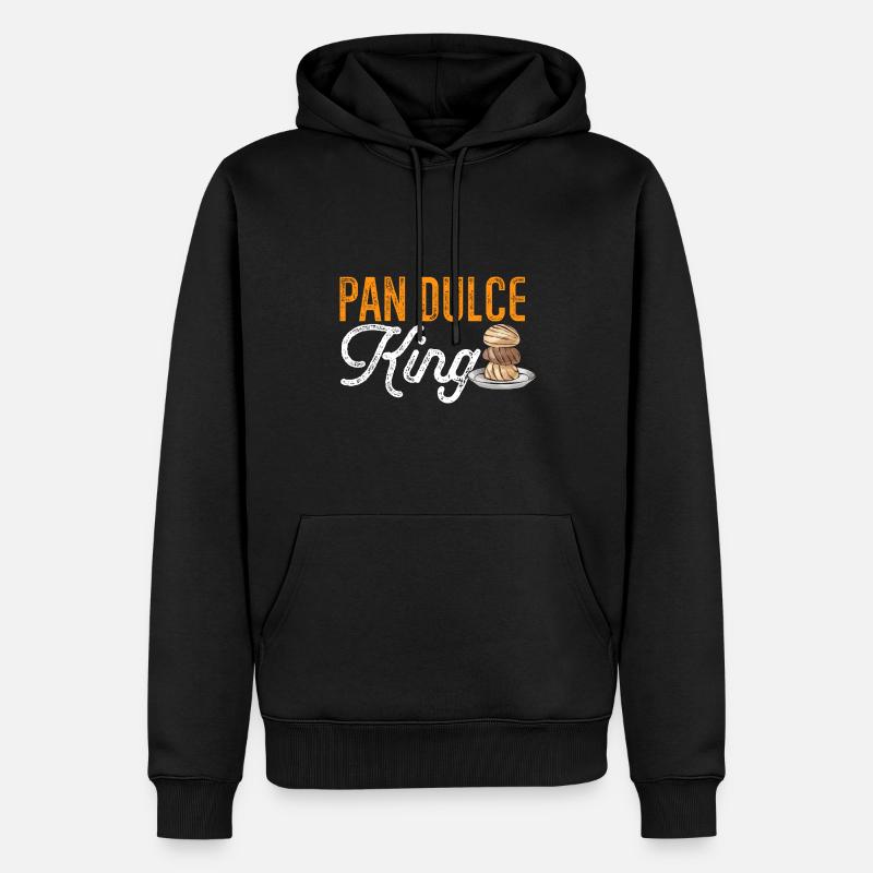 Concha Hispanique Mexicain Pan Dulce - Sweat à capuche Premium bio Homme - noir