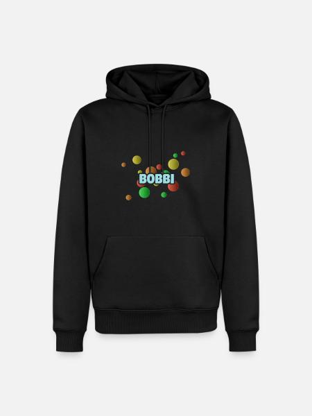 Gift for Bobbi - Men’s Premium Organic Hoodie - black
