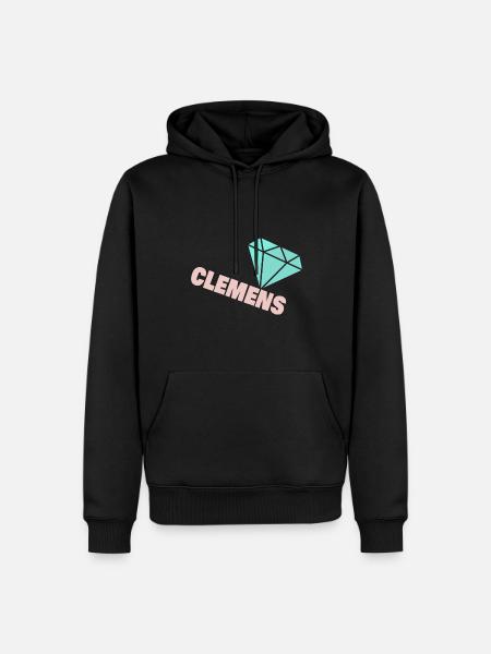Precious Clemens - Men’s Premium Organic Hoodie - black