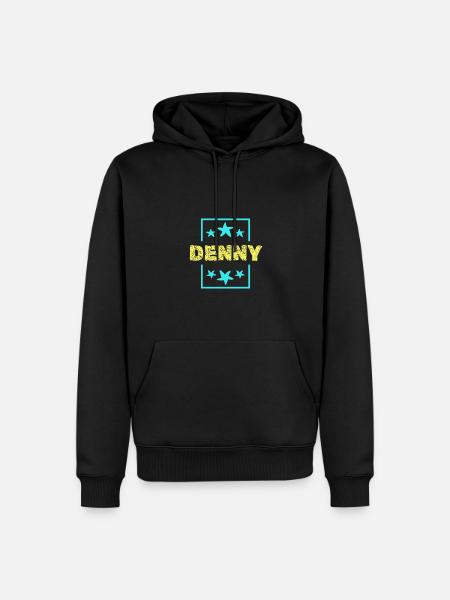 Denny Denny - Men’s Premium Organic Hoodie - black