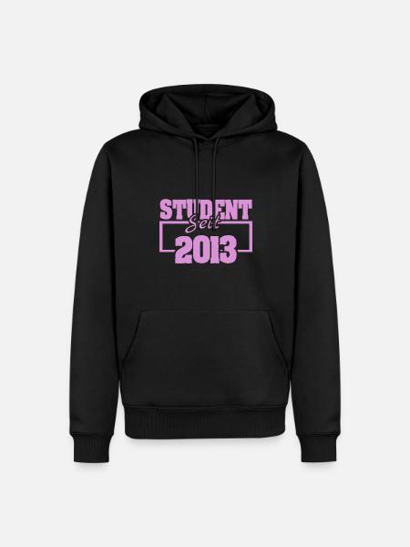 since 2013 - Men’s Premium Organic Hoodie - black