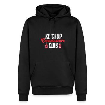Ketchup Tomatenketchup - Männer Premium Bio Hoodie - Schwarz - Vorne - Nico (187cm)