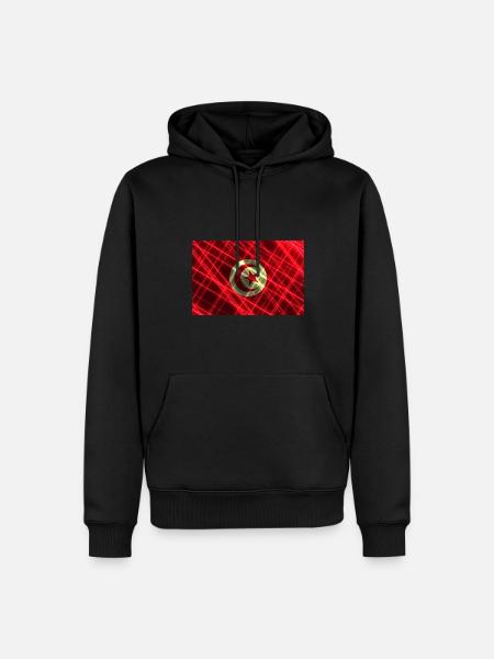 Tunisia - Men’s Premium Organic Hoodie - black