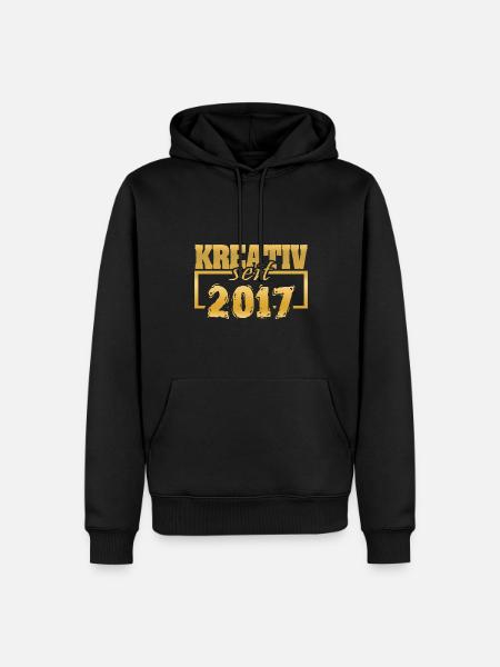 Artwork 2017 - Männer Premium Bio Hoodie - Schwarz