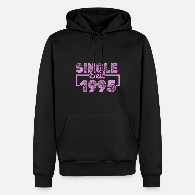 seit 1995 - Männer Premium Bio Hoodie - Schwarz