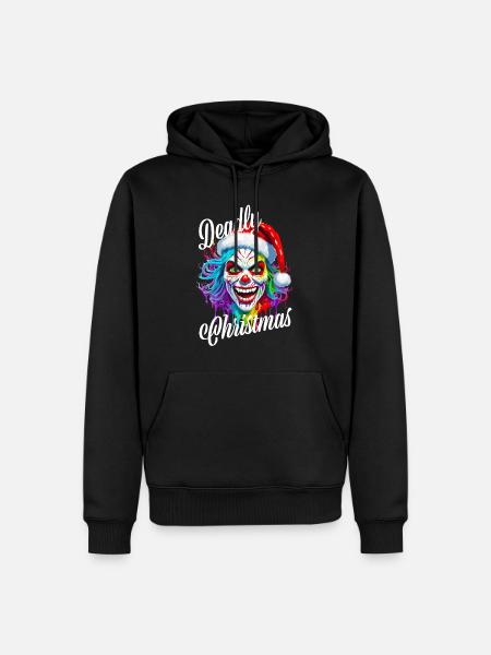 Deadly Christmas - Sweat à capuche Premium bio Homme - noir