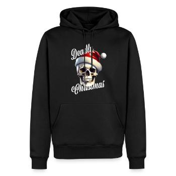 Tödliche Weihnachten - Männer Premium Bio Hoodie - Schwarz - Vorne - Nico (187cm)