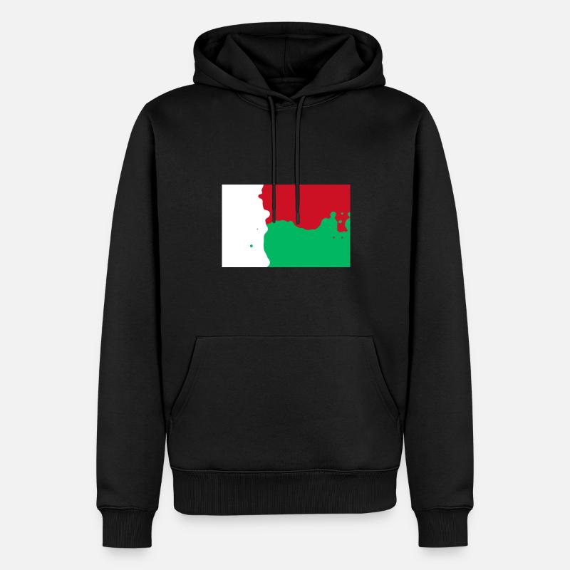 Madagascar - Sweat à capuche Premium bio Homme - noir