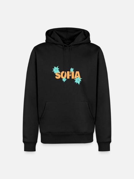 Gift for Sofia - Men’s Premium Organic Hoodie - black