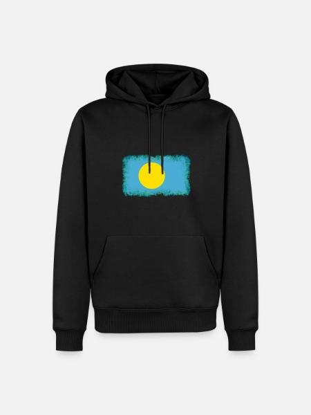 Palau Palau - Men’s Premium Organic Hoodie - black