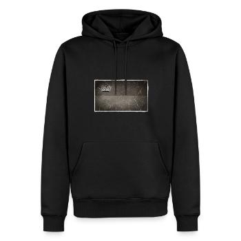 Liechtenstein - Männer Premium Bio Hoodie - Schwarz - Vorne - Nico (187cm)