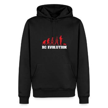 RC Car Ferngesteuertes Auto - Männer Premium Bio Hoodie - Schwarz - Vorne - Nico (187cm)