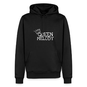 Melody as a given name - Men’s Premium Organic Hoodie - black - Front - Nico (187cm)