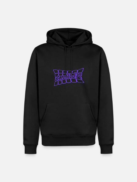 Amilia - Männer Premium Bio Hoodie - Schwarz