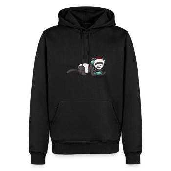 Frettchen Besitzer Frettchen - Männer Premium Bio Hoodie - Schwarz - Vorne - Nico (187cm)