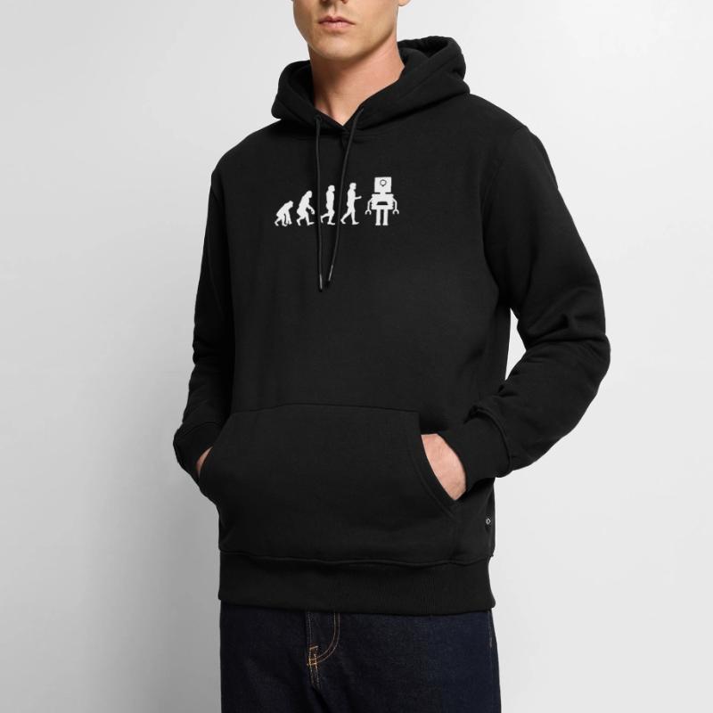Robotics Robot Evolution Men’s Premium Organic Hoodie