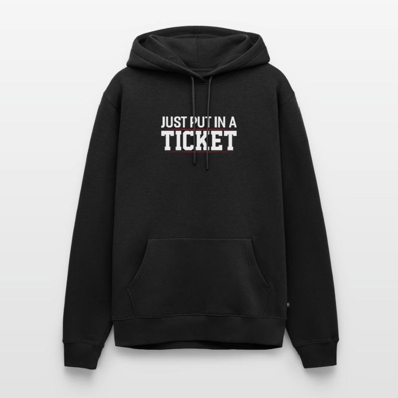 IT Computer IT Support IT Helpdesk Men’s Premium Organic Hoodie