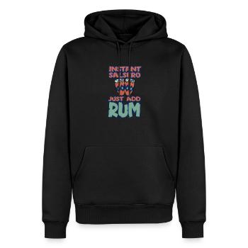 Instant Salsero Salsa Dancer Salsa Tänzer - Männer Premium Bio Hoodie - Schwarz - Vorne - Nico (187cm)