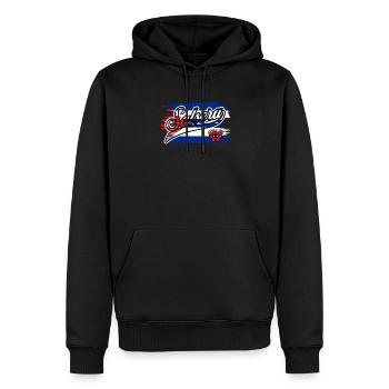 Kuba Salsa Dancer Salsera Kuba Flagge - Männer Premium Bio Hoodie - Schwarz - Vorne - Nico (187cm)