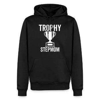 Trophäe Stiefmutter - Männer Premium Bio Hoodie - Schwarz - Vorne - Nico (187cm)