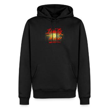 Lindy Hop Dance Swing Tanz - Männer Premium Bio Hoodie - Schwarz - Vorne - Nico (187cm)