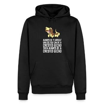 Soyez toujours vous-même, sauf si vous le pouvez - Sweat à capuche Premium bio Homme - noir - Devant - Nico (187cm)