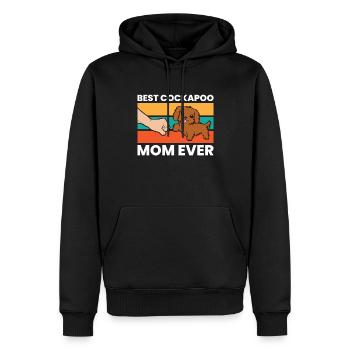 Beste Kakadu-Mama aller Zeiten Haustier - Männer Premium Bio Hoodie - Schwarz - Vorne - Nico (187cm)