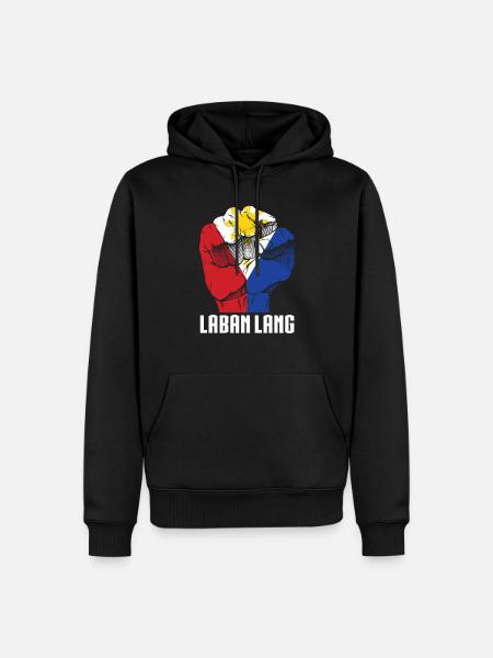 Philippines - Laban Lang - Men’s Premium Organic Hoodie - black