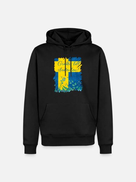 Abschlussfeier 2024 Abiturfeier - Männer Premium Bio Hoodie - Schwarz