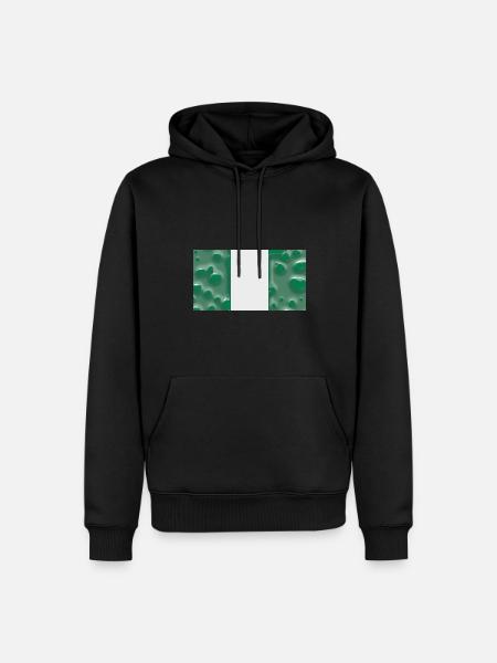 Nigeria - Men’s Premium Organic Hoodie - black