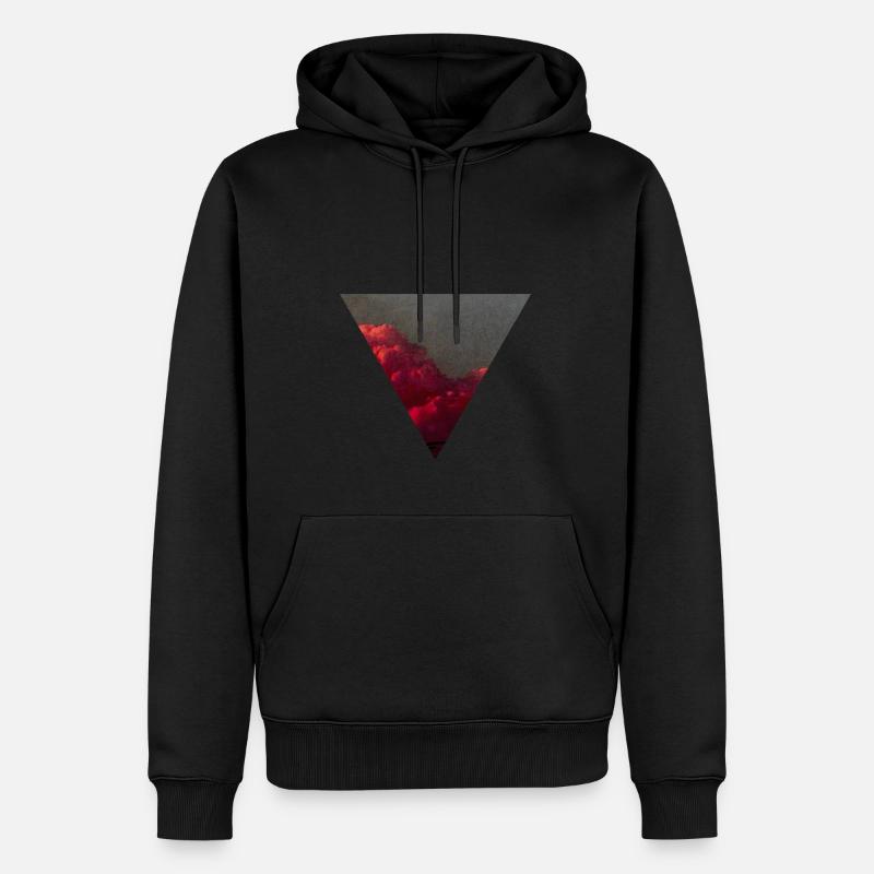 T Shirt triangle - Sweat à capuche Premium bio Homme - undefined