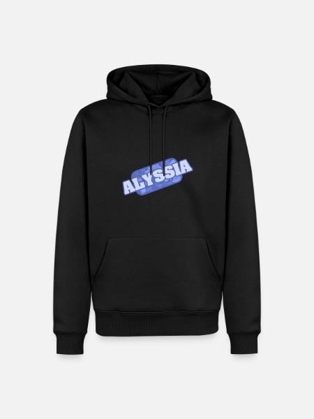 Nature Alyssia - Men’s Premium Organic Hoodie - black