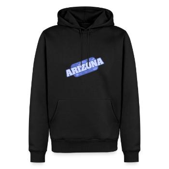 Santé et médecine Arizona - Sweat à capuche Premium bio Homme - noir - Devant - Nico (187cm)