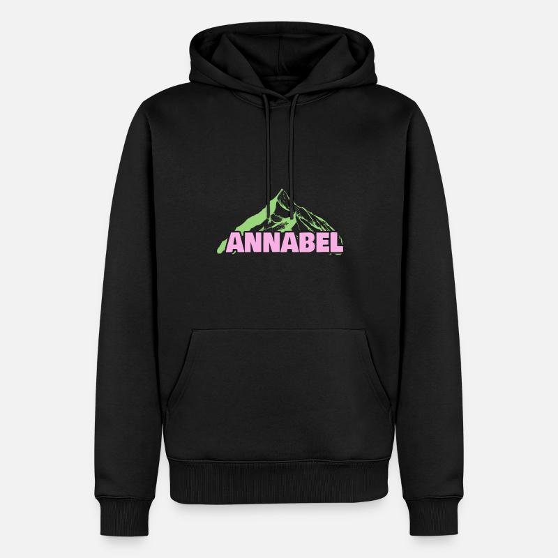 Alpinisme Annabel - Sweat à capuche Premium bio Homme - noir