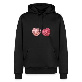 Concha Hispanic Mexikanisch Pan Dulce - Männer Premium Bio Hoodie - Schwarz - Vorne - Nico (187cm)