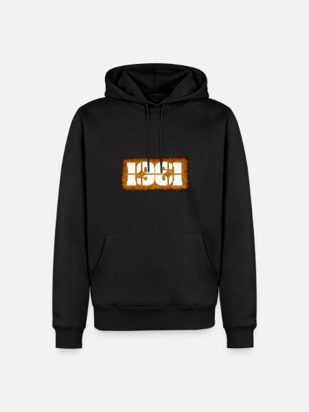 1961 - Men’s Premium Organic Hoodie - black