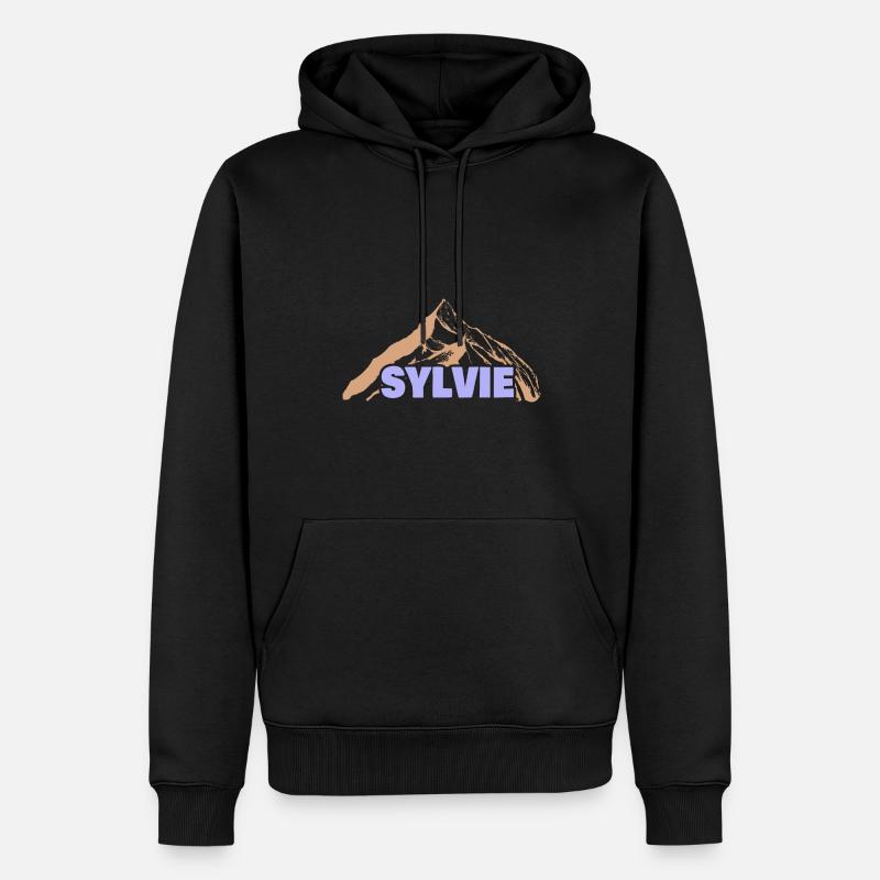 Sylvie comme idée cadeau - Sweat à capuche Premium bio Homme - noir