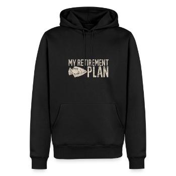 Arrowhead Hunting Pfeilspitzen Sammler - Männer Premium Bio Hoodie - Schwarz - Vorne - Nico (187cm)