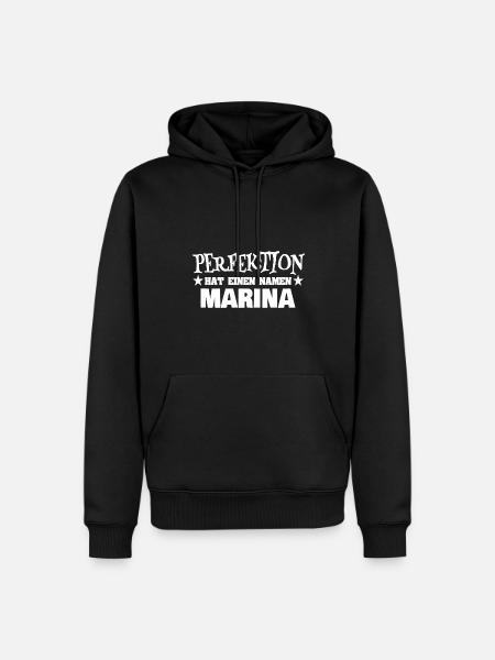 Gift for Marina - Men’s Premium Organic Hoodie - black