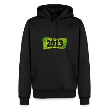 Kratzer 2013 - Sweat à capuche Premium bio Homme - noir - Devant - Nico (187cm)
