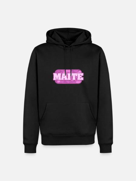 Gift for Maite - Men’s Premium Organic Hoodie - black