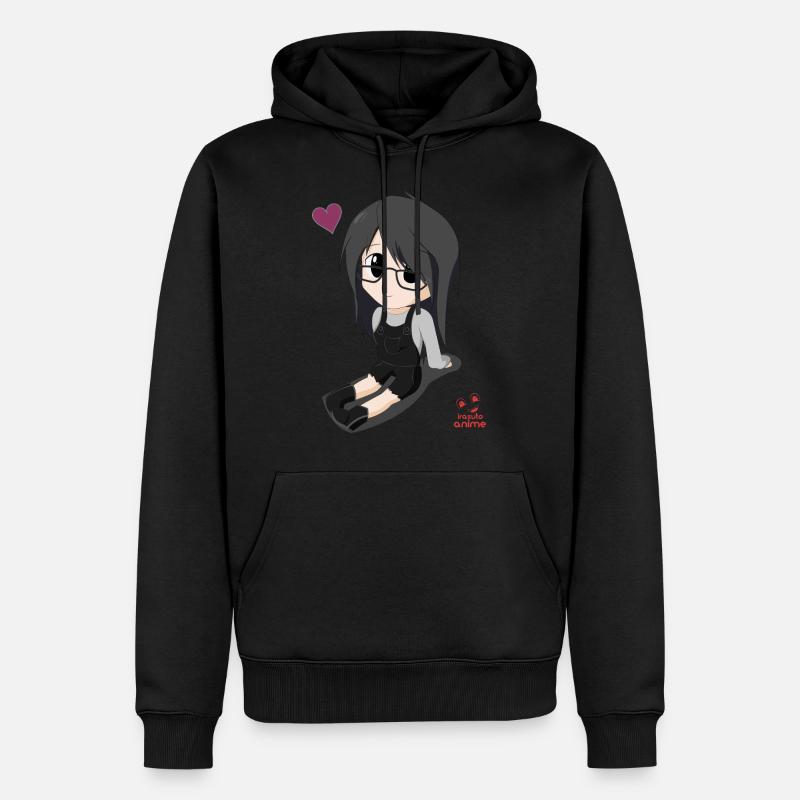 Chibi Anime Mädchen Shoujo - Männer Premium Bio Hoodie - undefined