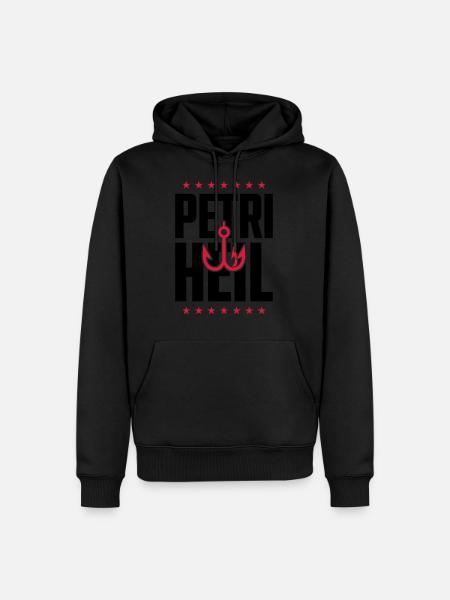 Petri Heil fishing fishing - Men’s Premium Organic Hoodie - 