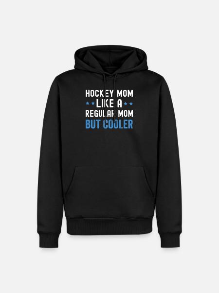 Hockey mor Ishockey Ishockey mor mor - Herre Premium økologisk hoodie - sort