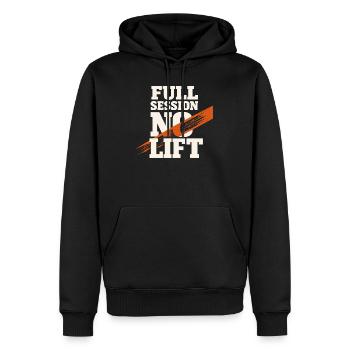 Track Day Bremsstaub Hpde Track Car Autocross - Männer Premium Bio Hoodie - Schwarz - Vorne - Nico (187cm)