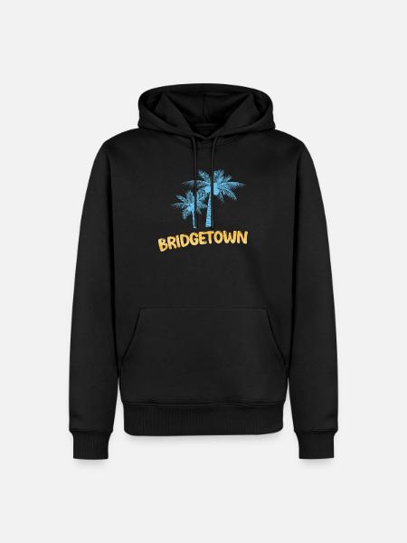 Bridgetown - Männer Premium Bio Hoodie - Schwarz