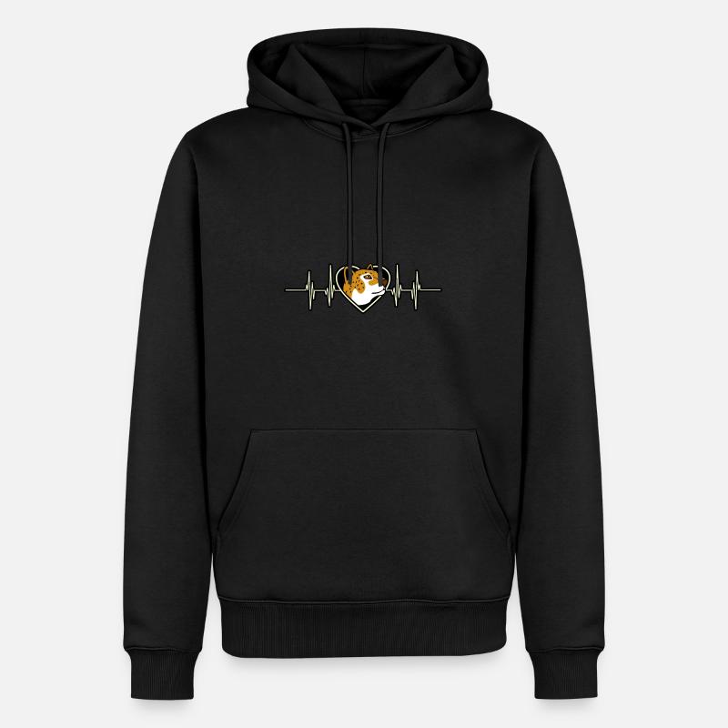 Jaguar - Männer Premium Bio Hoodie - Schwarz